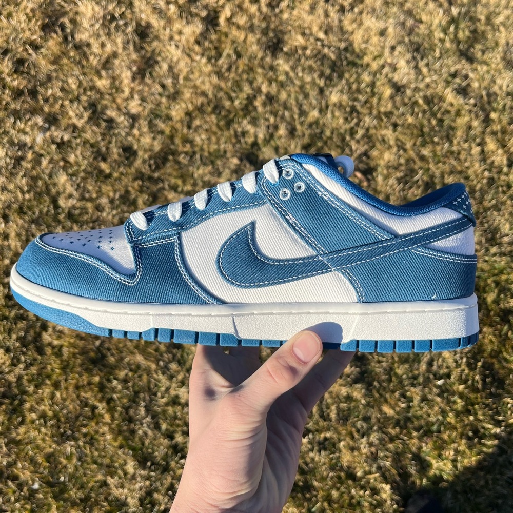 Nike Dunk Low Sashiko jean blue